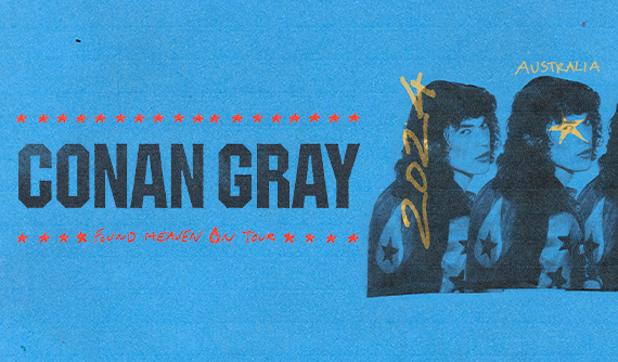 Conan Gray is coming to ICC Sydney Theatre on Wednesday 17 July 2024.