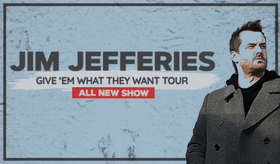 Jim Jefferies is coming to ICC Sydney Theatre on 14 August 2024.