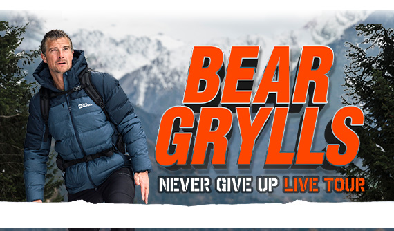 Bear Grylls is coming to ICC Sydney Theatre on 29 January 2025.