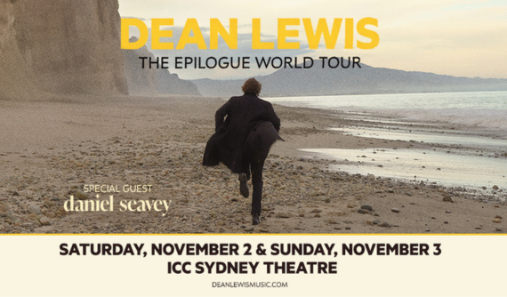 Dean Lewis is coming to ICC Sydney Theatre on Saturday 2 to Sunday 3 November 2024.