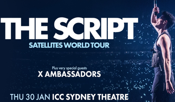 The Script is coming to ICC Sydney Theatre on 30 January 2025.