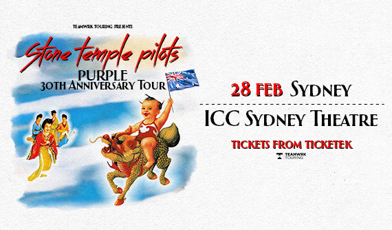 Stone Temple Pilots are coming to ICC Sydney Theatre on 28 February 2025.