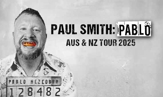 Paul Smith is coming to ICC Sydney Theatre on Saturday 25 January 2025.