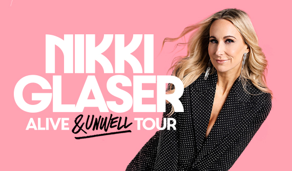 Nikki Glaser is coming to ICC Sydney Theatre on 19 July 2025