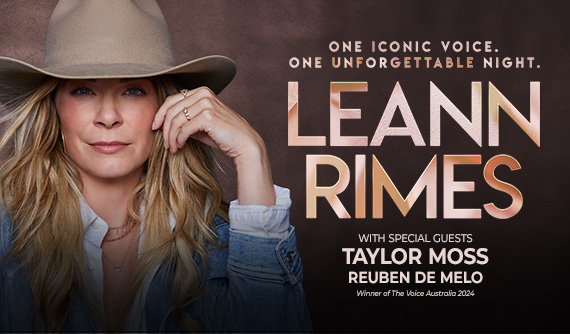 LeAnn Rimes is coming to ICC Sydney Theatre on Saturday 13 September 2025