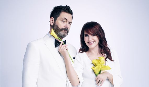 Unscripted and Unfiltered with Nick Offerman and Megan Mullally is coming to ICC Sydney Theatre on 14 June 2025.