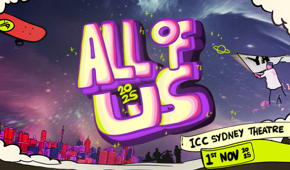 All of Us is coming to ICC Sydney Theatre on 1 November 2025.